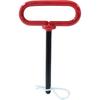 3/8 X 4 Inch Trailer Tow Hitch Pin And Clip, Tractors Hitch Cotter P For RV, Tractor, Lawn Mower (Red)