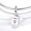 Emaille Kopfhörer Form Anhänger Perlen Anhänger Perlen Anhänger Kupfer Kopfhörer Box Anhänger Kompatibel Mit Authentischen Pandora Armbändern Halsketten DIY J