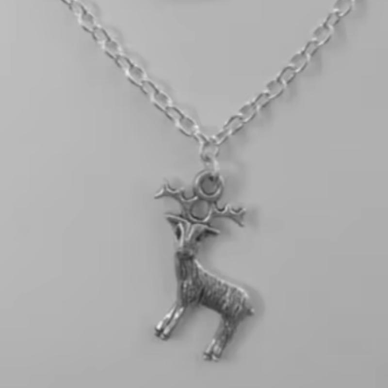 Hannibal Two Layered Necklace with the Charms of Your Choice