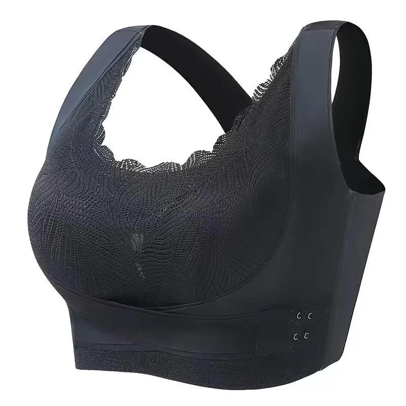 Sexy cross seamless women's underwear women's adjustable breast bra, chest lift anti-sagging sports sleep bra