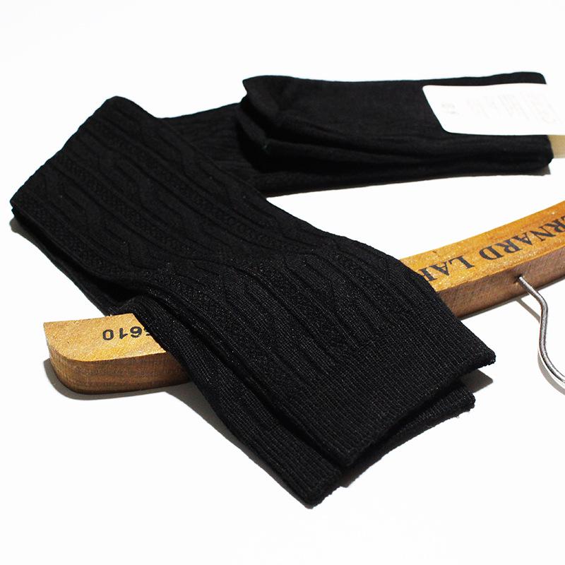 Japanese-Style High-Top Lace Knit Over-the-Knee Thigh High Cotton Socks and Leg Warmers for Women