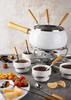 Fondue Set - Excelsa - 32009 - 28 Pieces - Iron and Ceramic - White