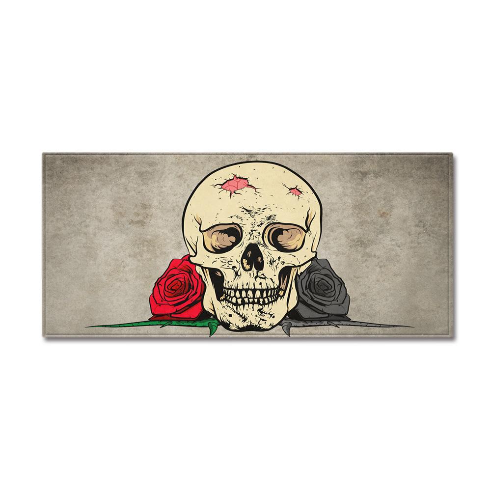 Skull Sand Wardrobe Shoe Cabinet Long Floor Mat