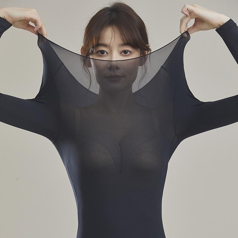 Hyaluronic Acid Thermal Shirt: Ultra-Thin, Invisible Heating, High-Elastic Skin Care Undershirt for Autumn