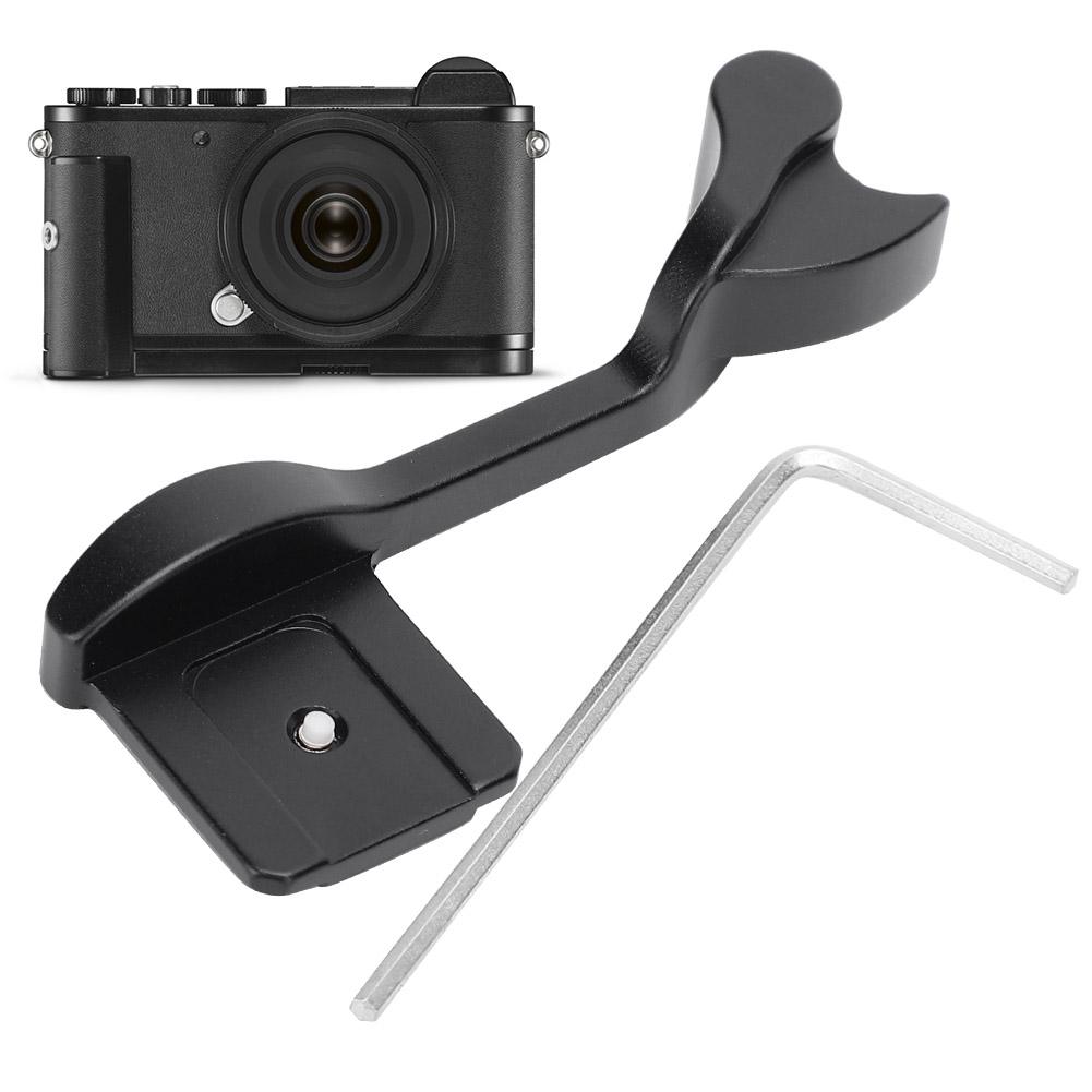 Aluminium Alloy Thumb Grip Handle Hot Shoe Accessory for leica Q Mirrorless Camera