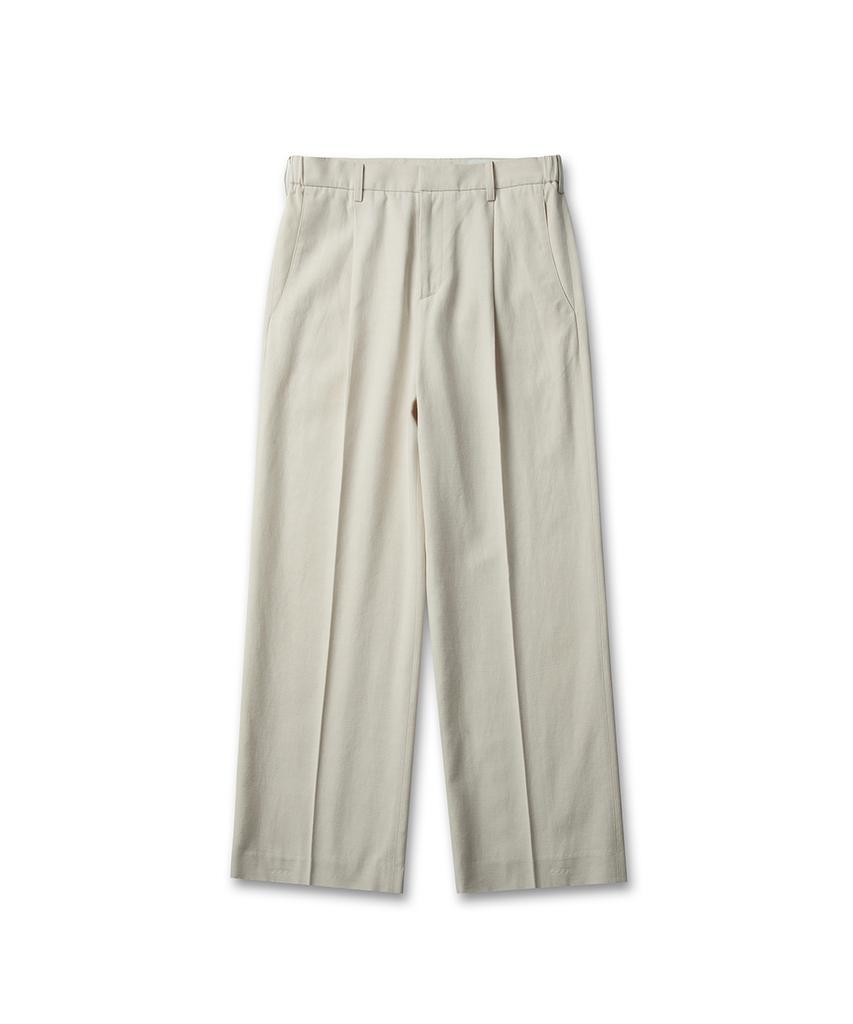 Teilleochaedeu Bridge Linen Wide Trousers