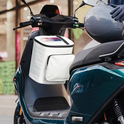 Waterproof Cycling Front Storage Pouch Hunging Accessories Organizer Waterproof Handlebar Front Tube Saddle Storage Bag