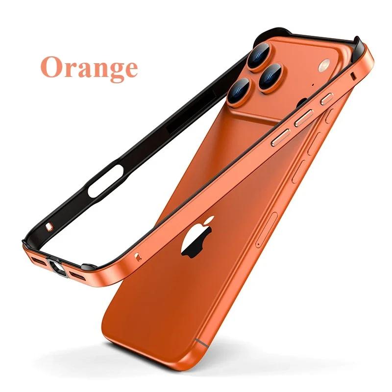 Custodia in lega di alluminio con dissipazione del calore per iPhone 17 Pro Max Air 16 15 14Plus 13 Robusta Sottile Antiurto Bumper Cover Protettiva