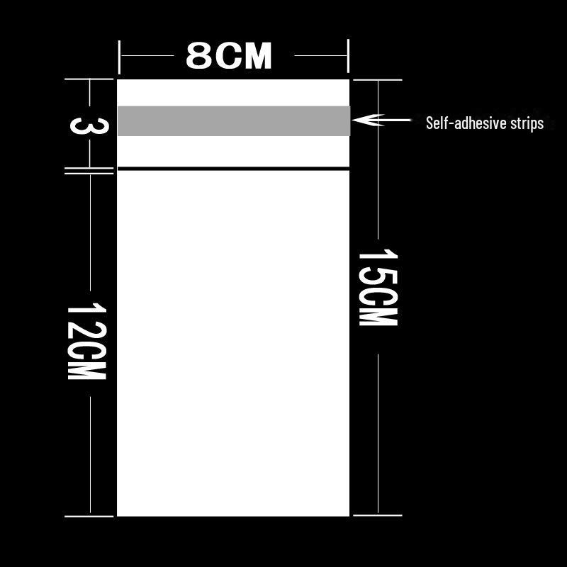 Transparent Self-Adhesive Plastic Bag for Packaging