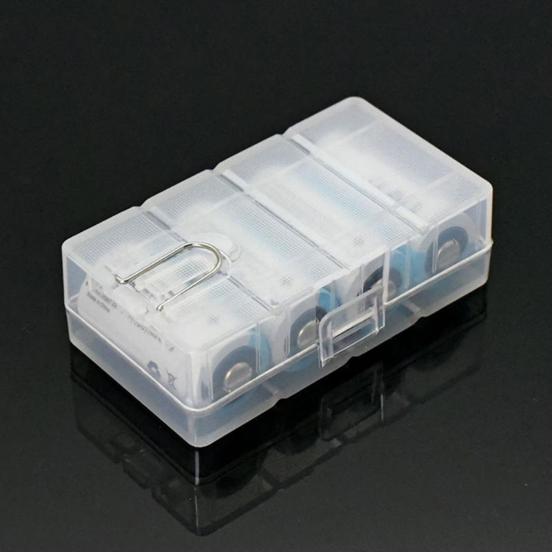 Small Battery Holder 16340/CR123/CR2 Batteries Organizers, Sealed Waterproof Holder Prevents Dust and Moisture