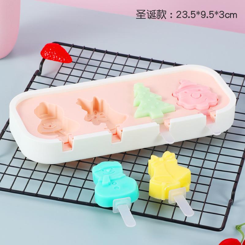 Stampi per ghiaccioli Bambini Neonato Forme Carine Silicone Mini Stampini per ghiaccioli Senza BPA Riutilizzabili Stampo per gelato Fabbricatore di ghiaccioli Set Fatto in casa