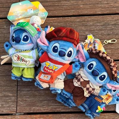 S Stitch Cute Plush KeychainA Stitch Plush Bag Charm Accessory and Car Key Chain Perfect As A Holiday Gift or Toy