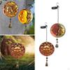 Decorative Rustic Metal Chime Bell Wind Wall Yard Walkway Ornament