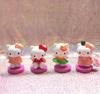 Hello Kitty Mini Figures Set Eight Piece Cute Cartoon Kt Miniatures Cake Toppers Gift