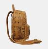 [Pre-Owned] Studded Monogram Print Faux Leather Mini Backpack - Good #1RTZ1QD