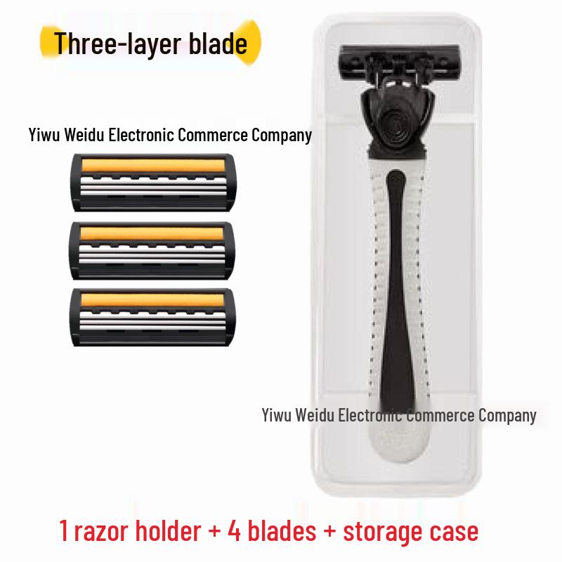 Men s 3-Blade Manual Face Shaver