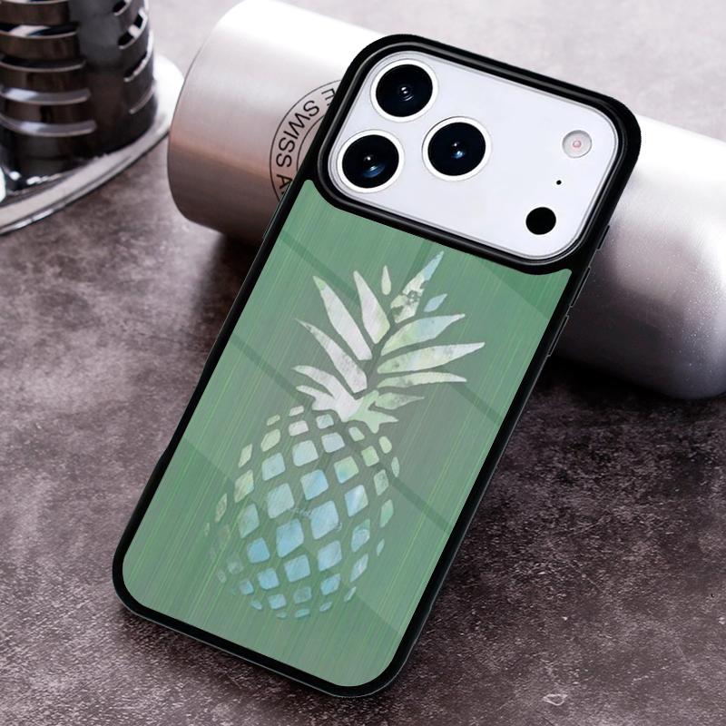 

Pineapple Summer Phone Case for iPhone 17 16 15 Pro Max Air 14 13 12 11 Plus Shockproof Capa Cover iPhone 15 Pro