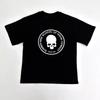 2025 Number Nine 04S Skull Print Y2K Printed Short Sleeve T-shirt Men and Women Dark European and American Top T High Quality