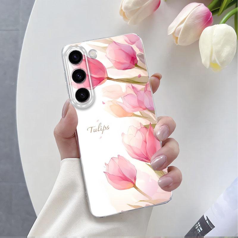 For Samsung S23 Plus S23 Ultra Case Luxury Phone Case For Samsung GalaxyS23 S23 FE Marble Clear Soft Silicone Protective Cover