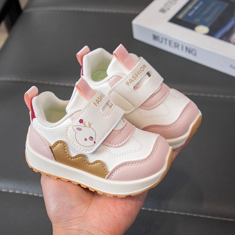 

New Style Girl s Walking Shoes, Boys Sports Shoes with Soft Soles, Versatile and Casual Shoes 29 рожевий