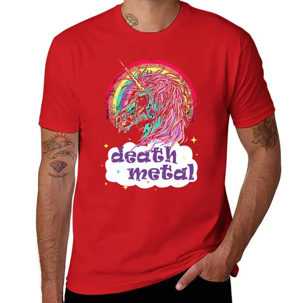 Zombie Unicorn Death Metal T-Shirt blanks quick drying plain t shirts