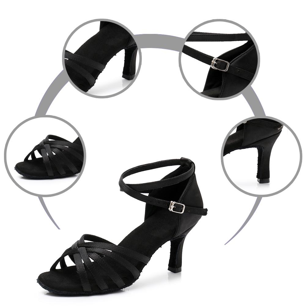 Dámské Tango Tango Tango Tango Latinský Tanec Dívčí párty boty na vysokém podpatku 7CM