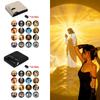 1 Lamp + 16 Pictures Christ Church Mary Projection Lamp LED Projector Religious Atmosphere Light Gift For Home Decoration