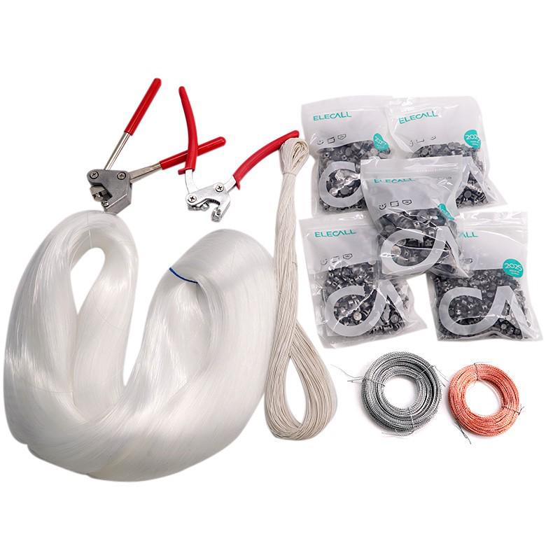 Elek Anti-Theft Seal Kit: Lead Seal Beans, Pliers, Wire, Lock, and Water Meter Seal Set