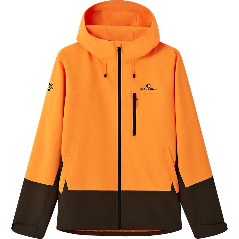 Camel M15CAKI132 Unisex Color-block Waterproof Outdoor Jacket