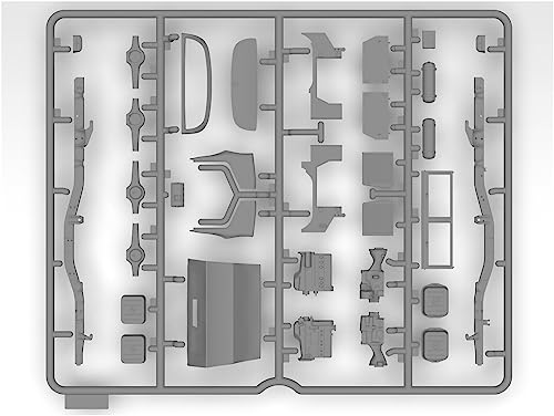 ICM 1/35 Deutscher Unimog S404 Militärlastwagen Plastikmodell 35135