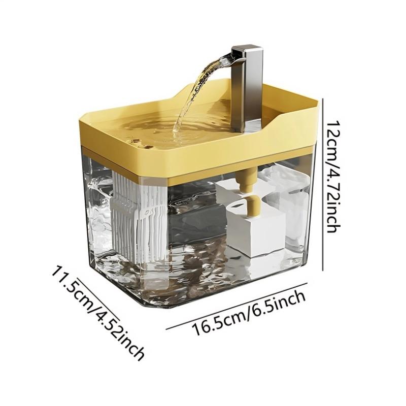 Cat Water Fountain Auto Filter USB Electric Mute Cat Drinker Bowl 1.5L Recirculate Filtring Drinker for Cats Pet Water Dispenser