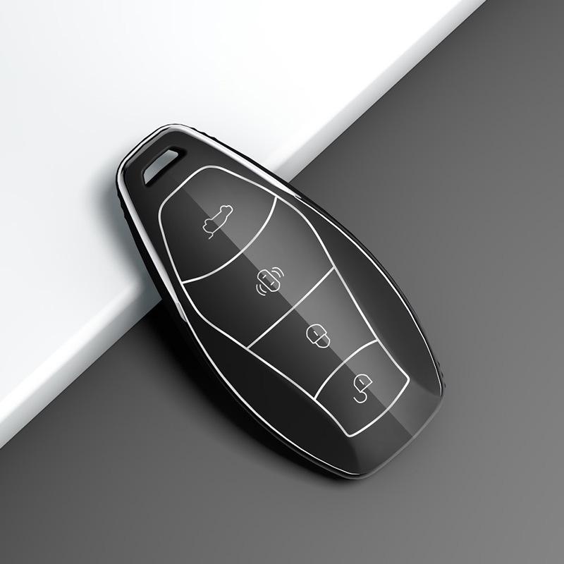 High-End Protective Key Case for Hongqi Models HS5, HS7, H5, H9, HS9, H7