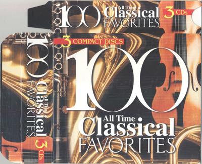 CD VARIOUS - All Time Classical Favorites  KSW23658 Madacy 2000 Japan Classical Used