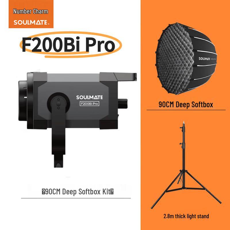 SOULMATE F200Bi Pro Bi-Color LED Video Light