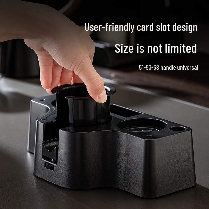 Aufbewahrungsbasis aus Kunststoff für Kaffeetamper & Verteiler – Kompatibel mit 51mm, 53mm, 58mm Maschinen