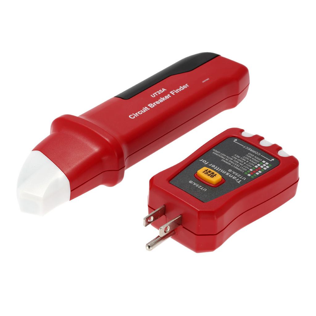 Circuit Breaker Finder with Beeper Indication Flashing LED Light AC90-120V Electric Tester Adjustable Sensitivity