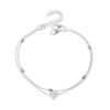 Tobillera con forma de corazón y estrella estilo bohemio para mujer, varios modelos, cadena para el pie multicapa, pulsera de tobillo con forma de hoja para mujer, accesorios de playa, novedad de 2021
