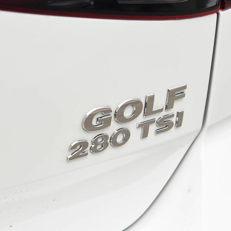 1 st 3D Metall Golf Baklucka Emblem Dekal Bilklistermärken För Golf Märke MK4 MK5 MK6 MK7 MK8 Golf 5 6 7 8 Dekorativ Klistermärke