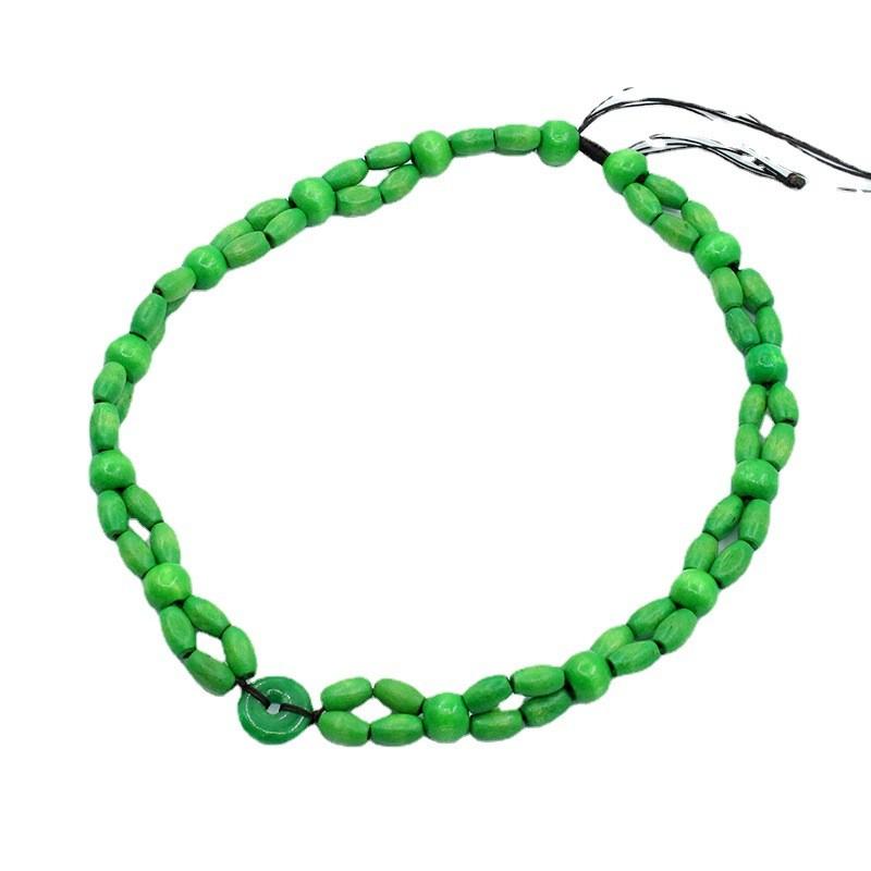 Green Pure Avatar Necklace Collarbone Chain Cosplay Jewelry Fashion Gifts Fans