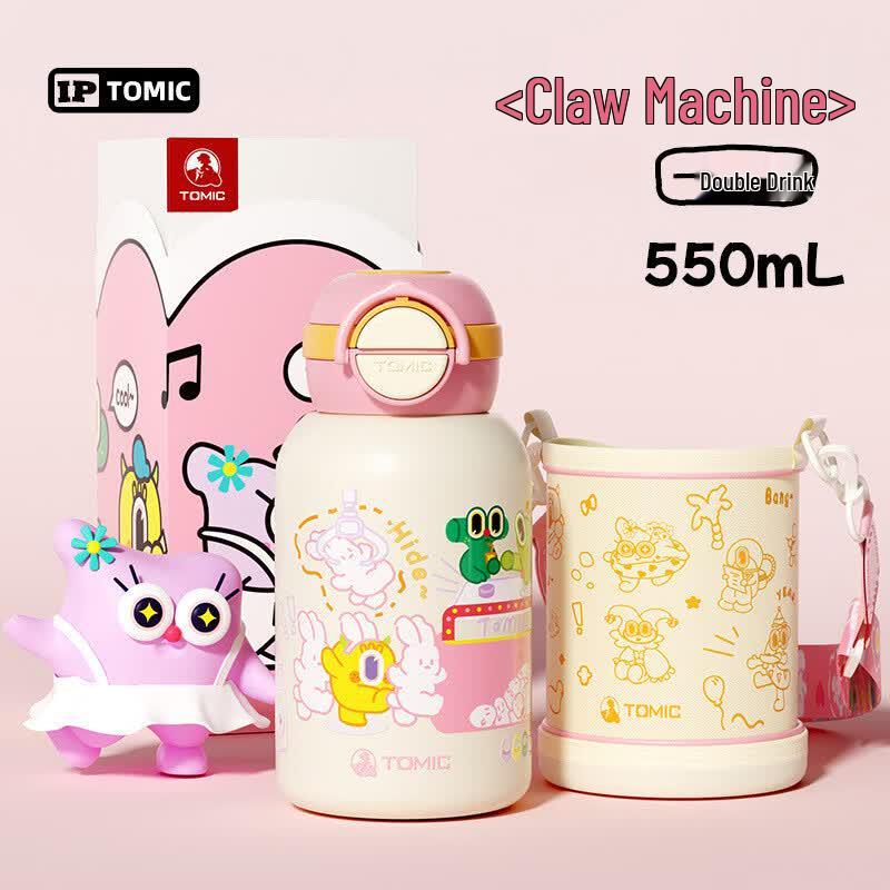 TOMIC Kids Insulated Water Bottle 550ML розовый