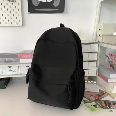 Einfache, solide, wasserdichte Schultasche aus Nylon mit großem Fassungsvermögen und Mahua-Reißverschluss, hochwertige Rucksäcke für Mädchen und Jungen