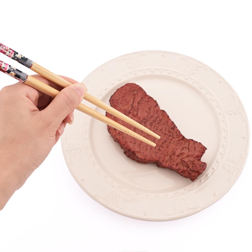 5pairs Chinese Style Chopsticks Bamboo Anti Slip Sushi Chopsticks Household Restaurant Bamboo Chopsticks
