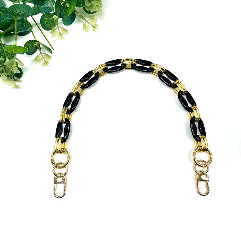 Retro 8-Shaped Acrylic Resin Chain Handbag Strap
