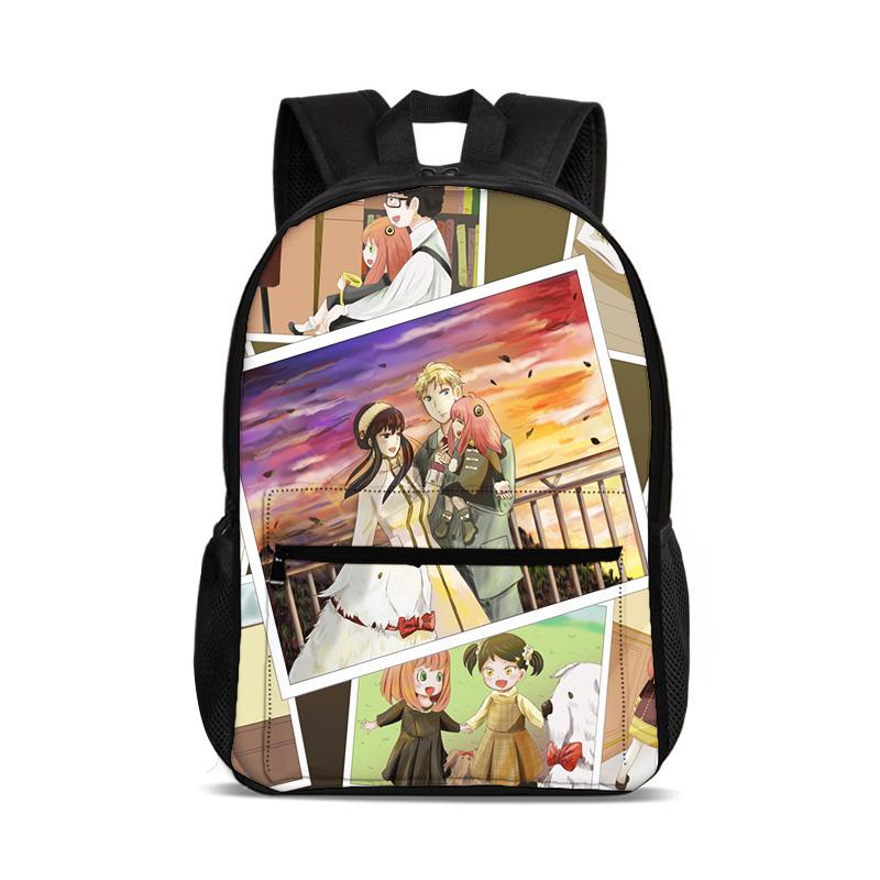 SPY×FAMILY Zaino Versatile Cartone Animato Grande Capacità Outdoor Viaggio Alpinismo Ragazzo e Ragazza Scuola Compleanno Miglior Regalo