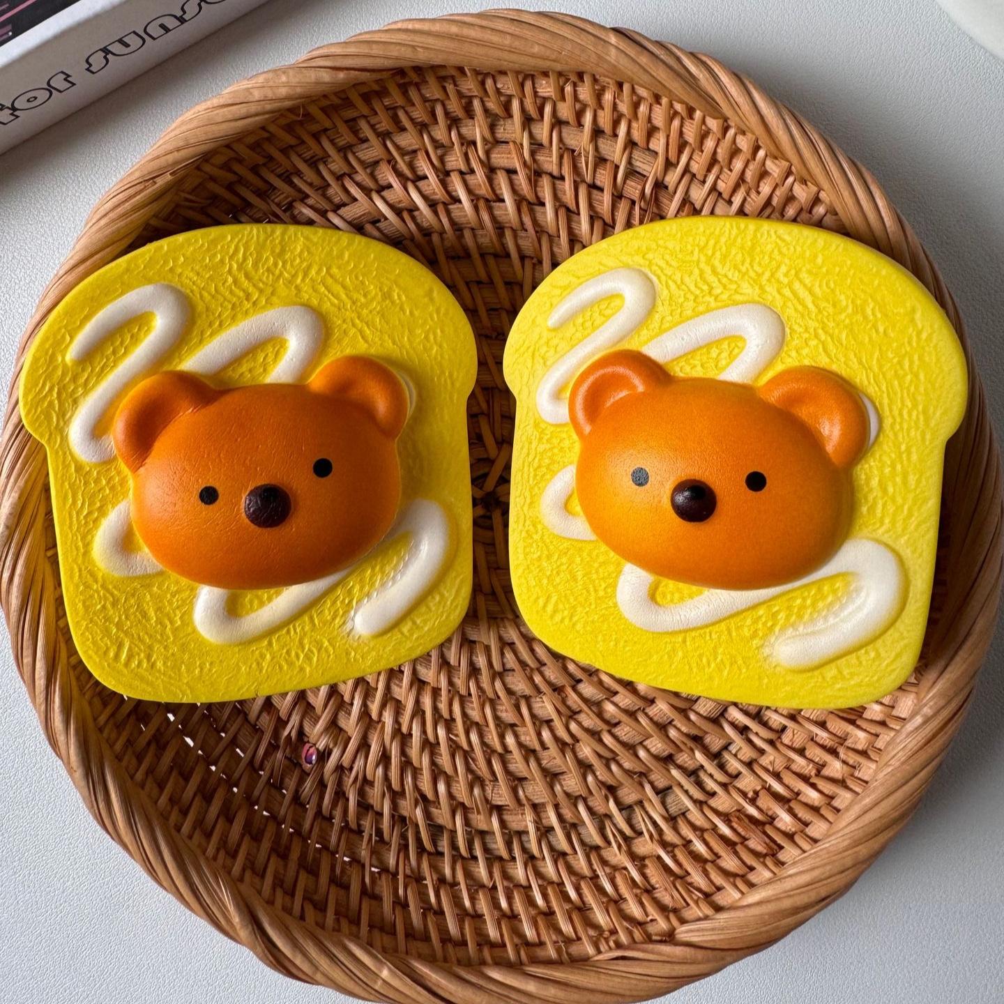 

PU Hachimi Милый квадратный хлеб медленно сжимается Игрушки отскакивающая декомпрессионная игрушка мини-мягкая Детские сенсорные игрушки 1pcs