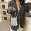 Niche Handmade Pearl Beaded Bag Retro Bucket Niche Woven Bag Hollow Bead Bag 2025 Spring New Ling