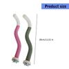 2er-Pack Papageien Sitzstangen Krallen Schleifen Flexibler Haustier Vogel Sitzstock für Nymphensittiche, Kakadus, Loris, Aras