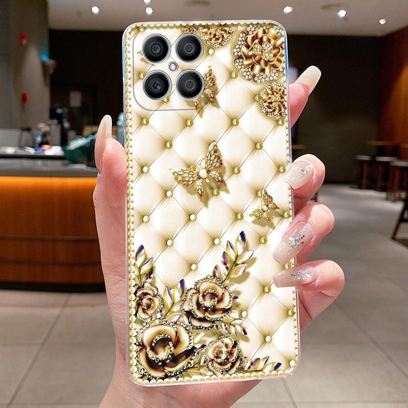 Casing For Honor X8 4G TFY-LX2 Back Cover Honor X8 5G VNE-N41 Case Luxury Dragon Cute Cool Boys Girls Soft silicone Phone Case