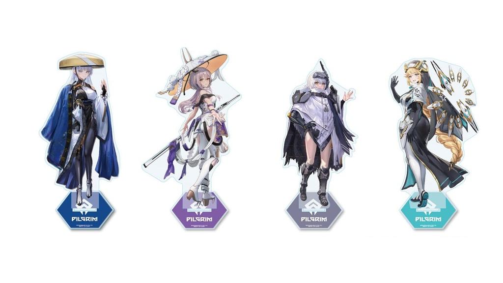 Goddess of Victory: NIKKE TOPPA!!! BASE AKIBA Collaboration 3rd Anniversary Acrylic Stand Snow White