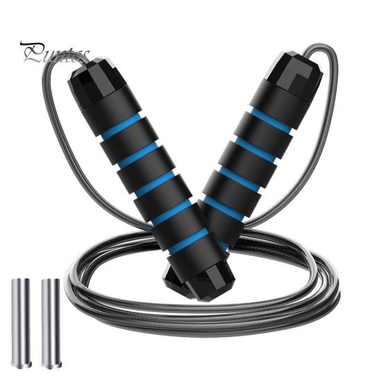 300CM Steel Wire Skipping Rope Adjustable Non-slip Handle Tangle-Free Physical Testing Weight Training Students Kids Adults Fitness Jump Rope